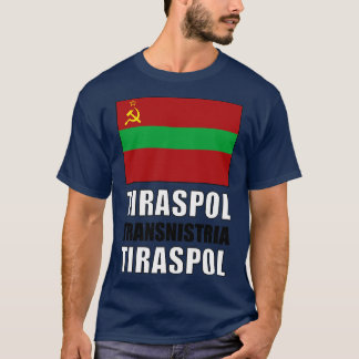 Vlag van Transnistrië T-shirt