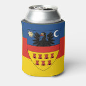 Vlag van Transsylvanië Blikjeskoeler (Blikje Achterkant)