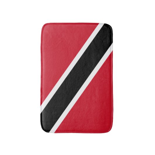 vlag van Trindadian en Tobagonian (Trinbagonian) Badmat (Voorkant Verticaal)