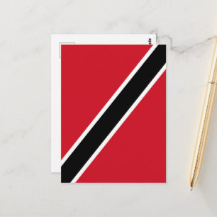 vlag van Trinidad en Tobago Briefkaart