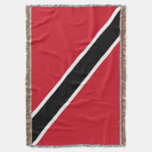 vlag van Trinidad en Tobago Deken (Voorkant Verticaal)
