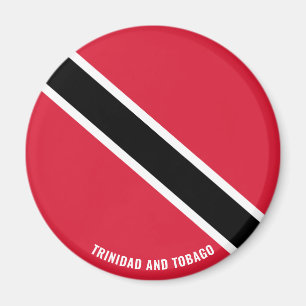 Vlag van Trinidad en Tobago die patriottisch is Magneet