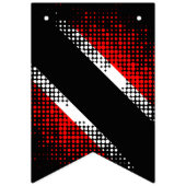 Vlag van Trinidad en Tobago Dot Vlaggetjes (Eerste vlag)