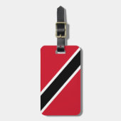 Vlag van Trinidad en Tobago Easy ID Personal Bagagelabel (Voorkant verticaal)