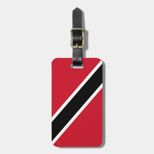 Vlag van Trinidad en Tobago Easy ID Personal Bagagelabel (Voorkant verticaal)