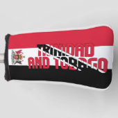 Vlag van Trinidad en Tobago: een prachtig patriott Golfheadcover (Voorkant)