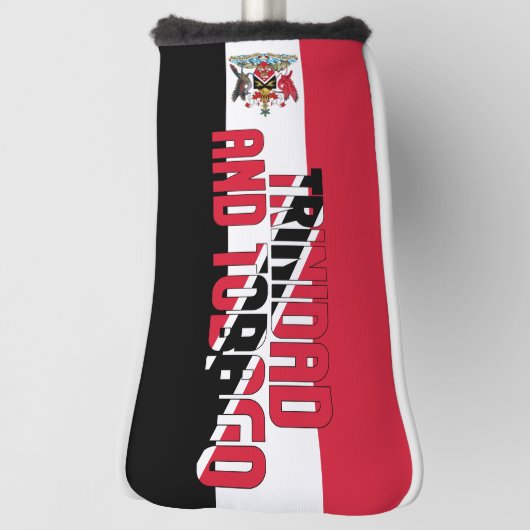 Vlag van Trinidad en Tobago: een prachtig patriott Golfheadcover (Draai 90)