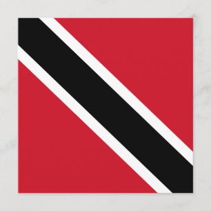 Vlag van Trinidad en Tobago Kaart