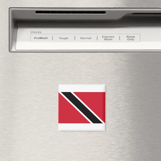 Vlag van Trinidad en Tobago Magneet (Insitu (Vaatwasser))