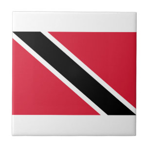 Vlag van Trinidad en Tobago Tegeltje