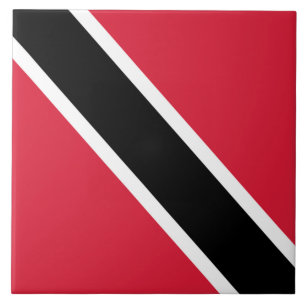 vlag van Trinidad en Tobago Tegeltje