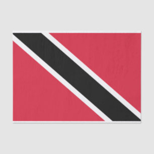 Vlag van Trinidad en Tobago Tissuepapier