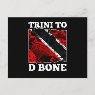 Vlag van Trinidad en Tobago - Trini t/m D Bone Briefkaart