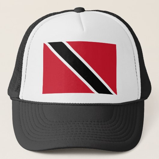 Vlag van Trinidad en Tobago Trucker Pet (Voorkant)