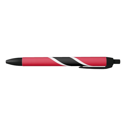 Vlag van Trinidad en Tobago Zwarte Inkt Pen (Bodem)