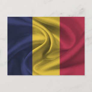 Vlag van Tsjaad Briefkaart