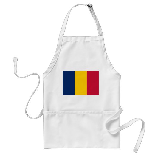 Vlag van Tsjaad Standaard Schort (Voorkant)