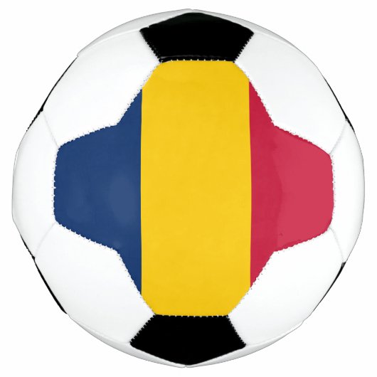 Vlag van Tsjaad Voetbal (Voorkant)