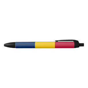 Vlag van Tsjaad Zwarte Inkt Pen