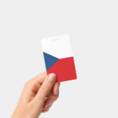 Vlag van Tsjechië Badge (Handheld)