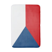 Vlag van Tsjechië Badmat (Voorkant Verticaal)