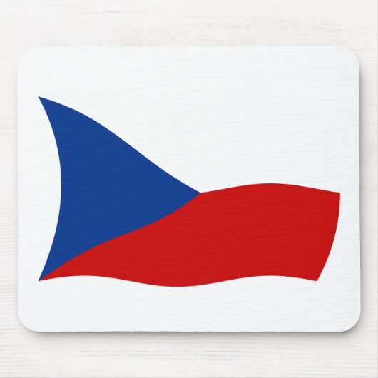Vlag van Tsjechië Muismat (Voorkant)