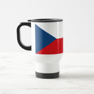 Vlag van Tsjechië Reisbeker