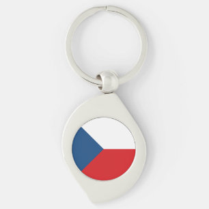 Vlag van Tsjechië Sleutelhanger
