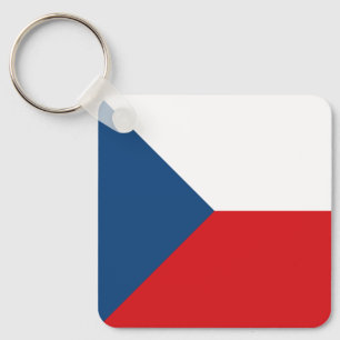 Vlag van Tsjechië Sleutelhanger