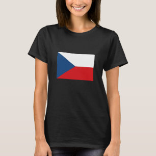 Vlag van Tsjechië T-shirt