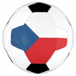 Vlag van Tsjechië Voetbal