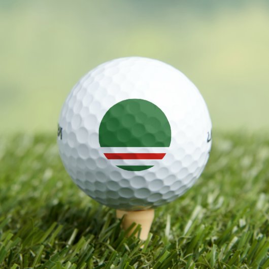 Vlag van Tsjetsjenië Golfballen (Insitu Shirt)