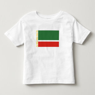 Vlag van Tsjetsjenië Kinder Shirts