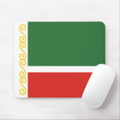 Vlag van Tsjetsjenië Muismat (Met muis)