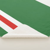 Vlag van Tsjetsjenië Sherpa Deken (3/4)