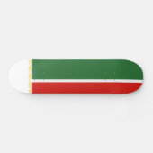 Vlag van Tsjetsjenië Skateboard (Horizontaal)
