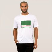 Vlag van Tsjetsjenië T-shirt (Voorkant volledig)