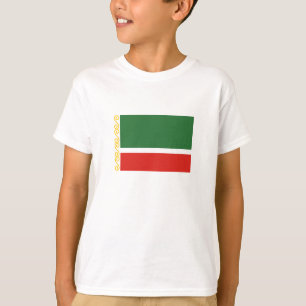 Vlag van Tsjetsjenië T-shirt