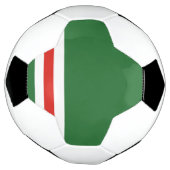 Vlag van Tsjetsjenië Voetbal (Gedraaid)