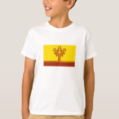 Vlag van Tsjoevasjië T-shirt (Voorkant)