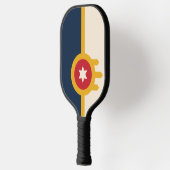Vlag van Tulsa, Oklahoma Pickleball Paddle (Links)