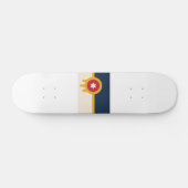 Vlag van Tulsa, Oklahoma Skateboard (Horizontaal)