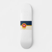 Vlag van Tulsa, Oklahoma Skateboard (Voorkant)