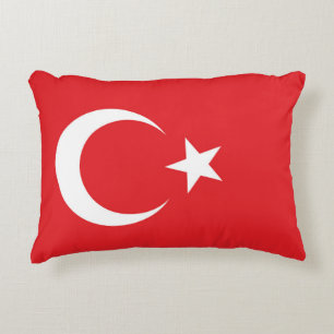 Vlag van Turkije Accent Kussen