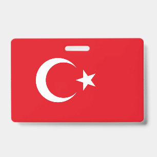 Vlag van Turkije Badge