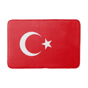 Vlag van Turkije Badmat
