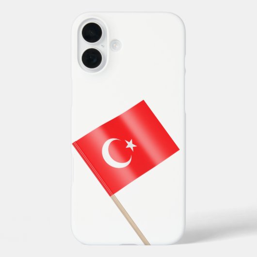 Vlag van Turkije Case-Mate iPhone Case (Achterkant)