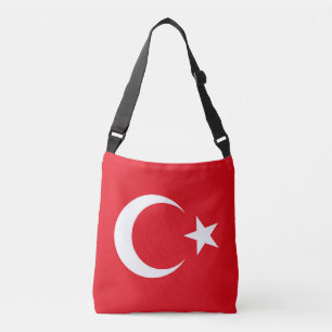 Vlag van Turkije Crossbody Tas