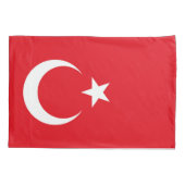 Vlag van Turkije Kussensloop (Achterkant)