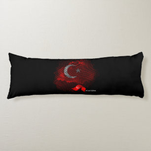 Vlag van Turkije Lichaamskussen